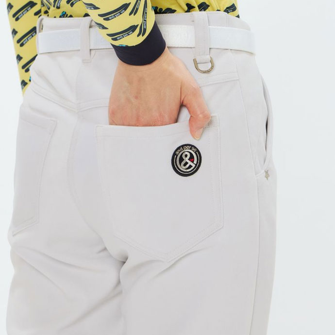 レディース アンパスィ ゴルフウェア パンツ ウインドシャッター