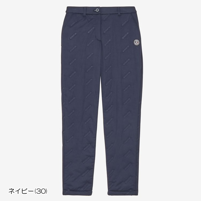 レディース アンパスィ ゴルフウェア パンツ エアジャスター中綿パンツ