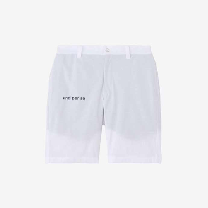 メンズ アンパスィ エアリークロス ハーフパンツ AMS5556E2 男性用 春