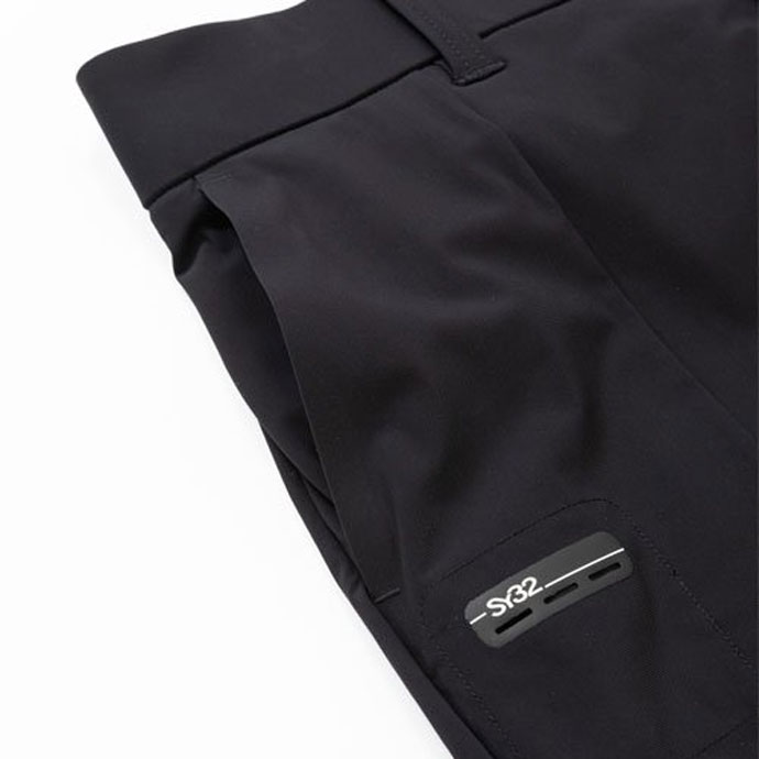新品未使用 SYG-23ABS03 SY32 ハイストレッチパンツ M 黒 新品未使用 SYG-23ABS03 SY32 ハイストレッチパンツ M 黒 sy32