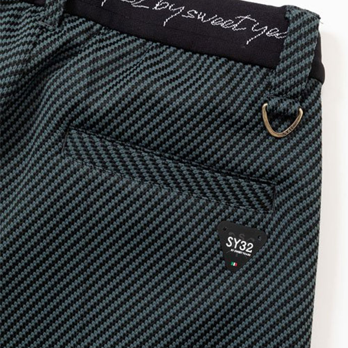 SY32 ツイルタックワイドテーパードパンツ SYG23A19W | Lieto by