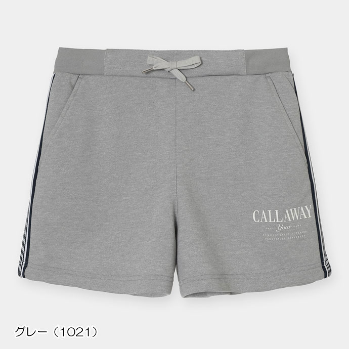 レディース キャロウェイ 裏毛スウェットショートパンツ C26127200