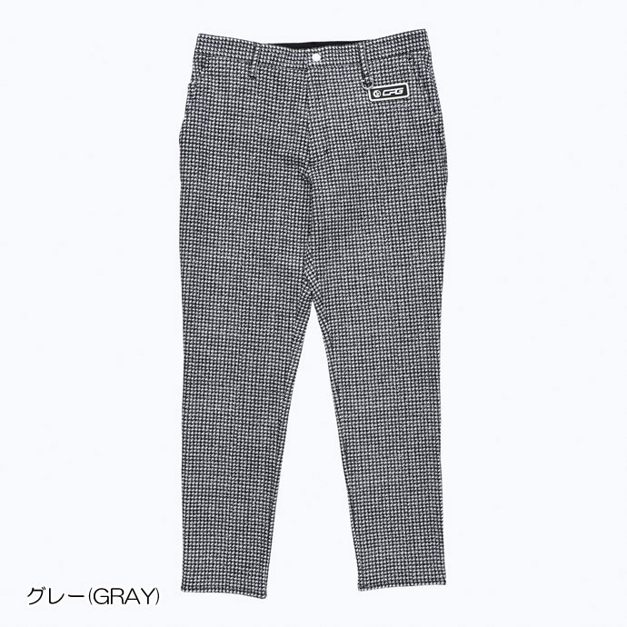 メンズ CPG ゴルフウェア パンツ バックフラワーウォームトラウザー