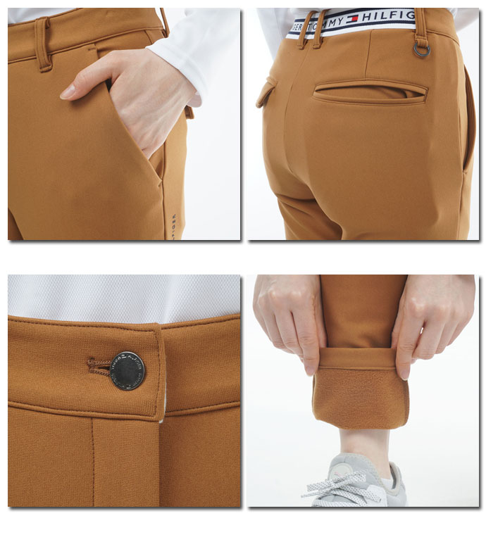 レディース トミーヒルフィガー ゴルフウェア パンツ ウォーム