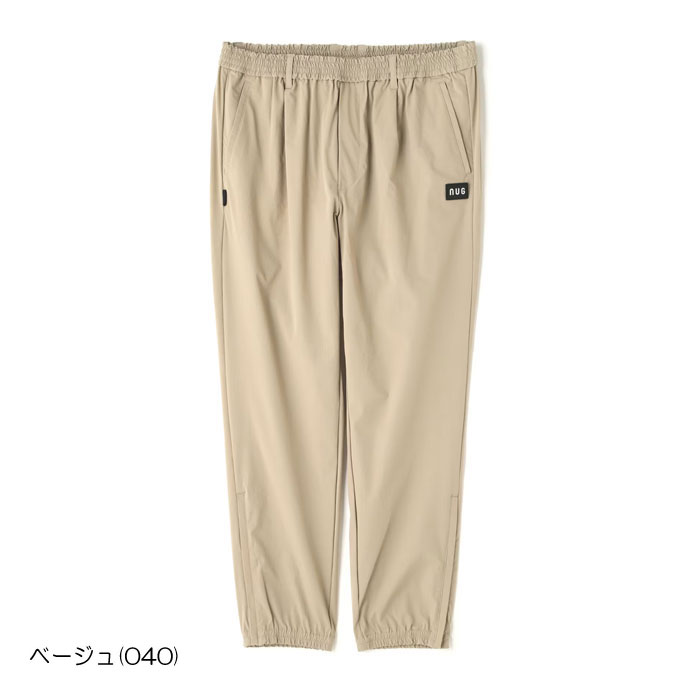 新品 メンズ ナノユニバース ゴルフ イージーパンツ ホワイト XL