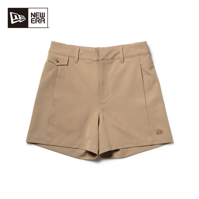ニューエラゴルフ　レディース　ノースリーブ　ショートパンツ Women's ストレッチ ツイル ショートパンツ ブラック | ゴルフ