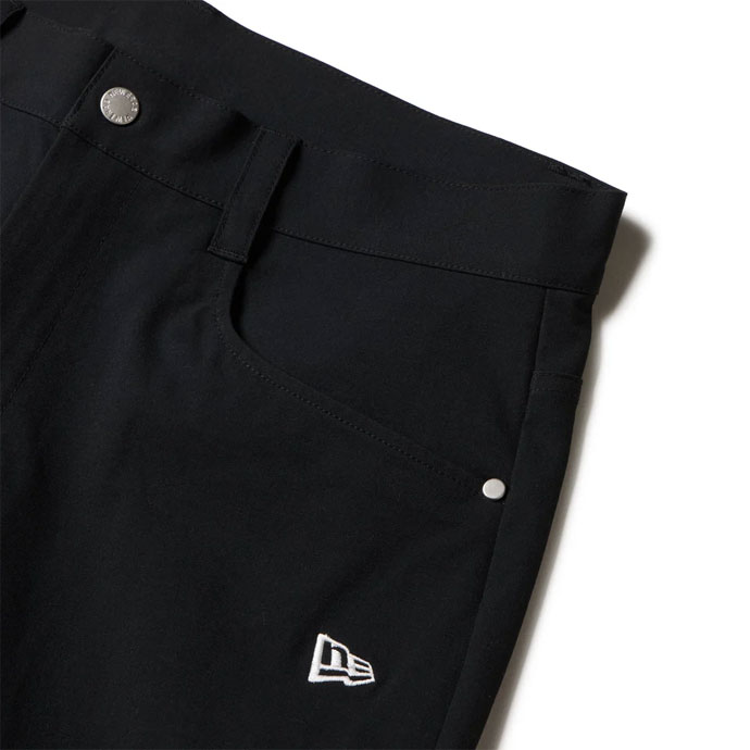 メンズ ニューエラ ゴルフウェア パンツ TAPERED STRETCH PANTS BLK