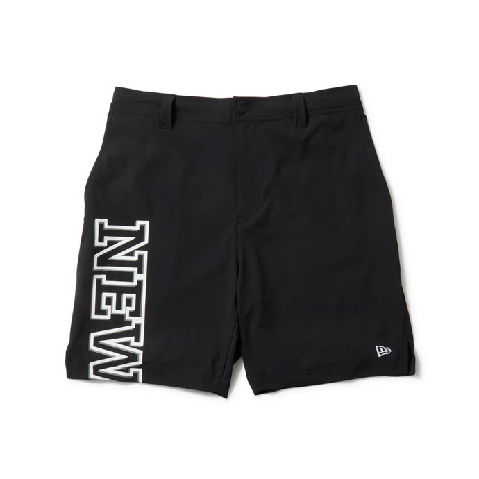 メンズ ニューエラ GF SHORT PANTS OL LOGO BLK 14859948 男性用 春 夏