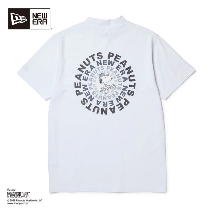 メンズ ニューエラ GF SS MID NECK T PNTS CIRCLE WHI 14865850 男性用