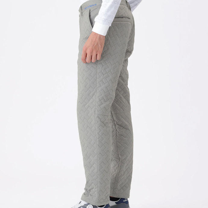 メンズ ニューバランス ゴルフウェア パンツ QUILTED TAPERED LONG