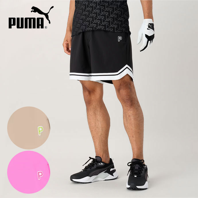 メンズ プーマ ゴルフウェア パンツ 4WAYストレッチRXLショートパンツ