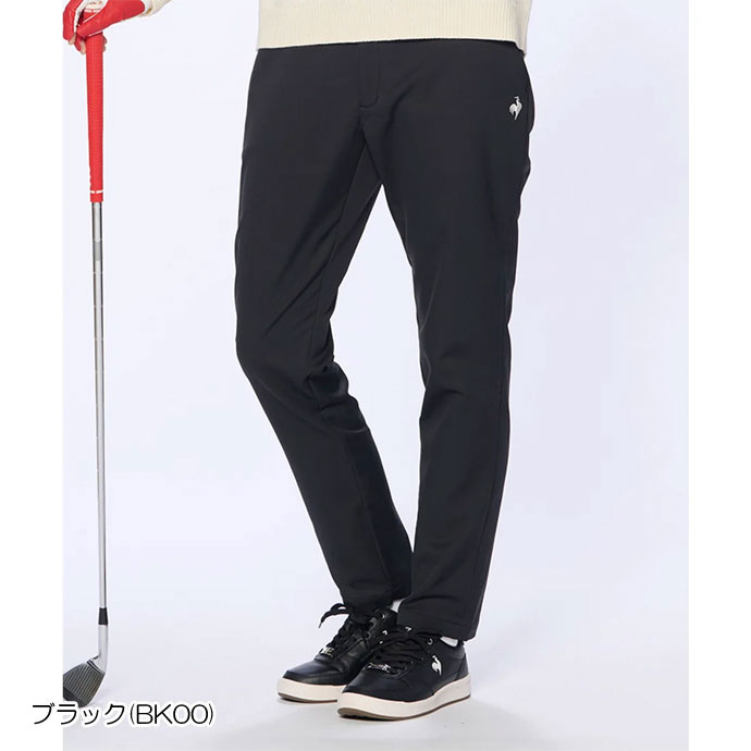 ゴルフ ルコックスポルティフ ゴルフパンツヨークロゴ入りスリムフィットパンツ SPORTS M・U le 9分丈スラックス golf sportif coq レディースウェア
