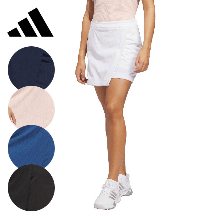 ゴルフウェア アディダス 撥水 シアサッカー ラップスカート Z4351 春