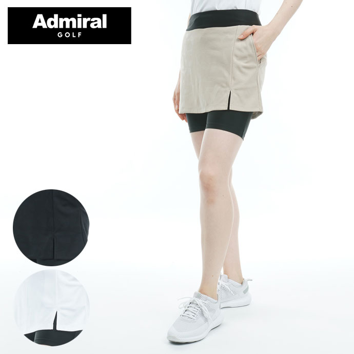レディース アドミラル ゴルフウェア スカート ジオメトリックスパッツ