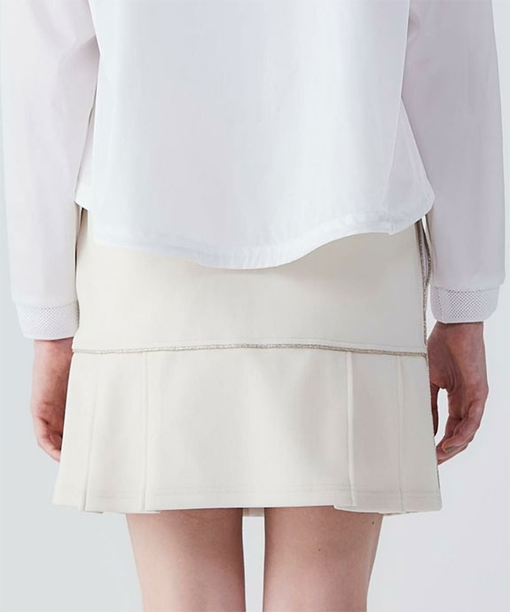 アルチビオ ゴルフウェア スカート 前後切替UV冷感スカート A456213
