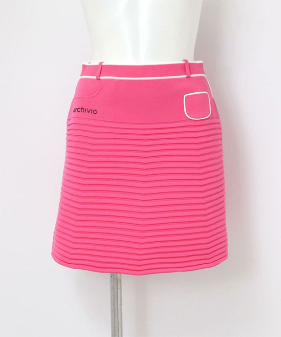 アルチビオ ゴルフウェア スカート パイピングラインスカート A456223