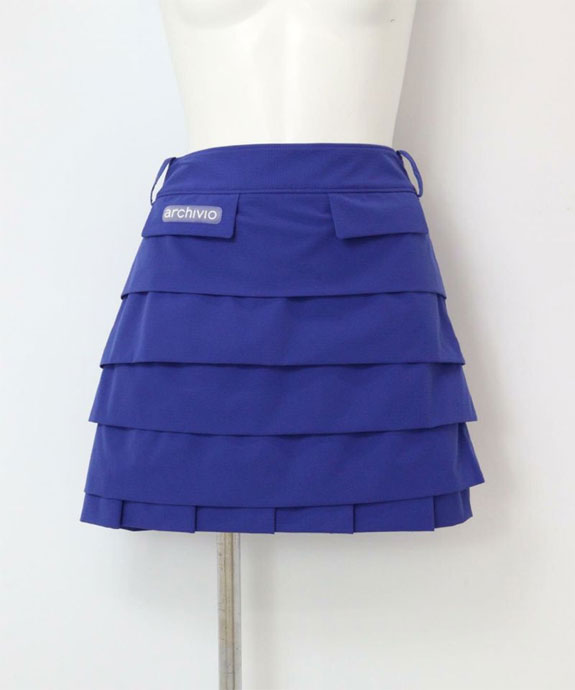 アルチビオ ゴルフウェア スカート 段フリル撥水スカート A456413 女性