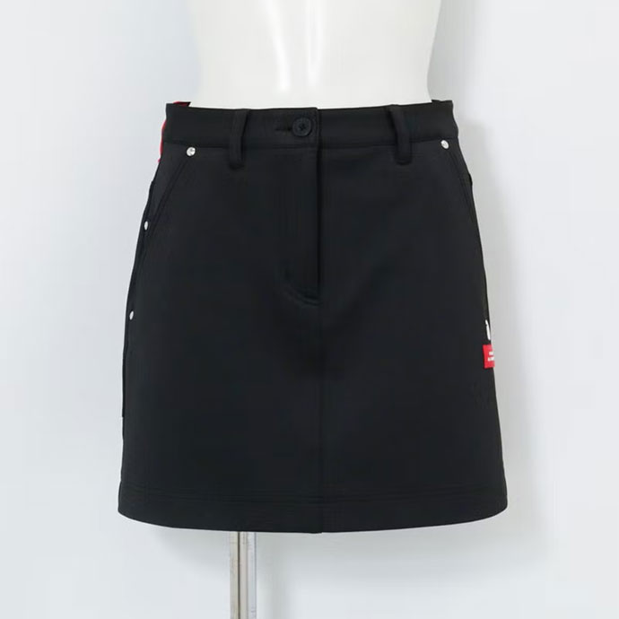 暖か♡ アルチビオ 中綿 蓄熱 スカート 黒 38 ゴルフ レディース