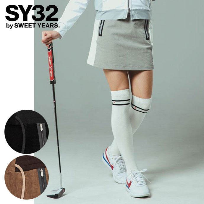 レディース SY32 ゴルフウェア スカート コーディロイ SYG22A10W 女性