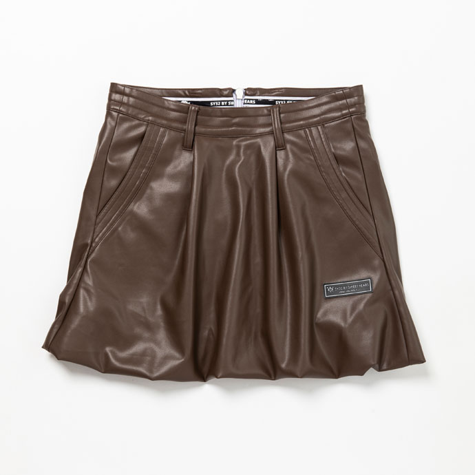 ◆新品現品限り◆SY32ロゴスカート セール】 【XSサイズ~/洗える】モノトーンドットフレア スカート