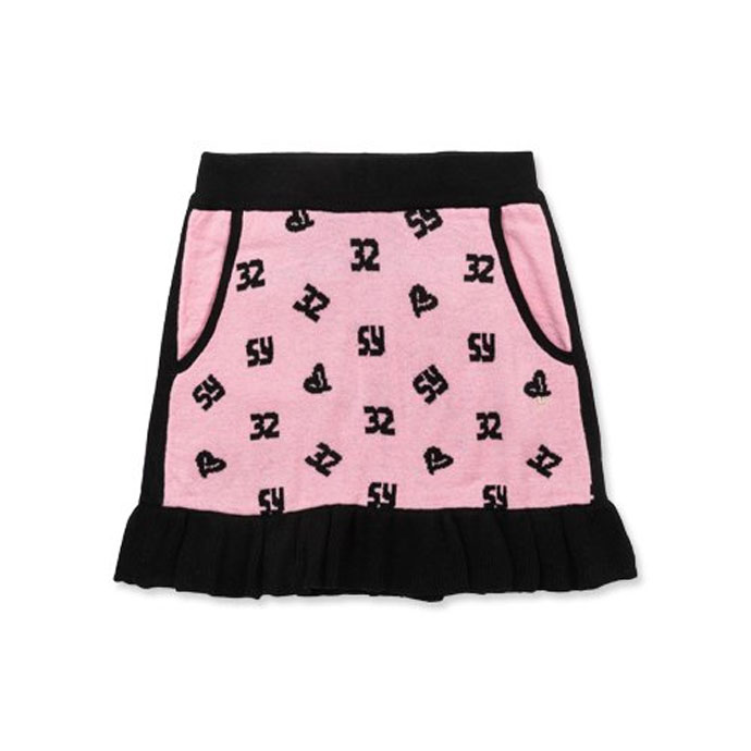 SY32 SYロゴニットスカート SYG23A11W | Lieto by tsuruyagolf｜つるや