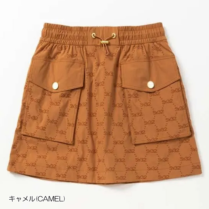 SY32 ゴルフウェア スカート SYG FLOCKY STRETCH SKIRT SYG25A808