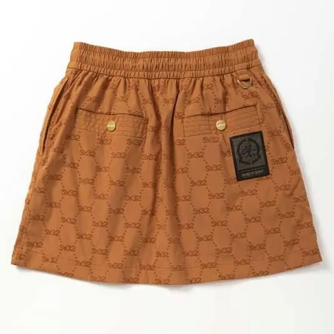 SY32 ゴルフウェア スカート SYG FLOCKY STRETCH SKIRT SYG25A808