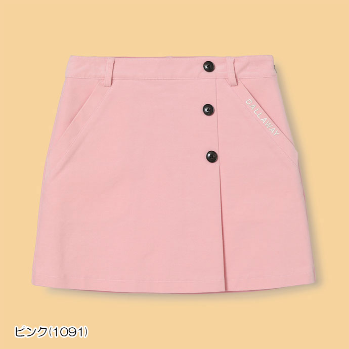 キャロウェイ ゴルフウェア スカート 8WAYストレッチモールスキン