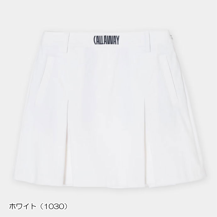 レディース キャロウェイ 8WAYストレッチ裏クールプリーツスカート