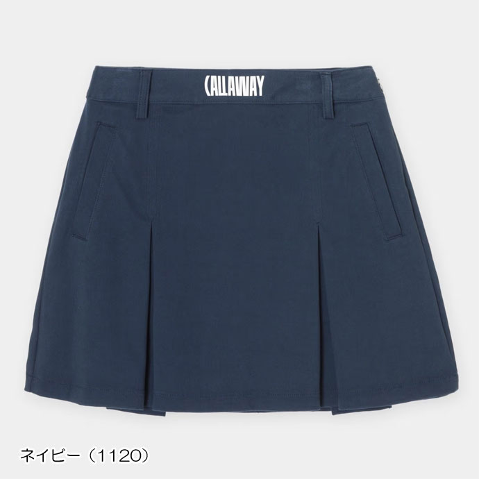 レディース キャロウェイ 8WAYストレッチ裏クールプリーツスカート