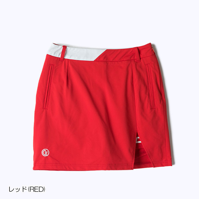 試着のみ　cpg ゴルフ ストレッチスリットスカート レディース　サイズ1 試着のみ cpg ゴルフ ストレッチスリットスカート レディース