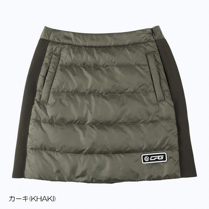 LA7735 CPG GOLF ダウン サイドリブ タイトスカート カーキ ３ LA7735 CPG GOLF ダウン サイドリブ タイトスカート カーキ 3 LA7735