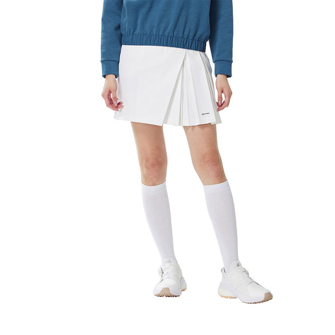 【新品タグ付】テーラーメイドゴルフレディース上下セットアップM プリーツスカート ストレッチ ハイウエスト レイヤープリーツスカート レディス(スカート