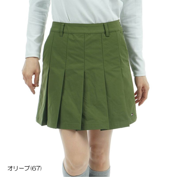 レディース トミーヒルフィガー ゴルフウェア スカート プリーツ