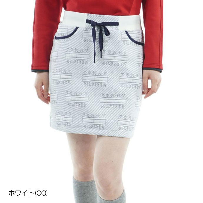 トミーヒルフィガー   スカート ゴルフウェア レディース トミーヒルフィガー ゴルフウェア スカート キルト