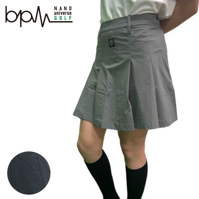 ナノユニバース プリーツ台形スカート 4134103 | Lieto by tsuruyagolf