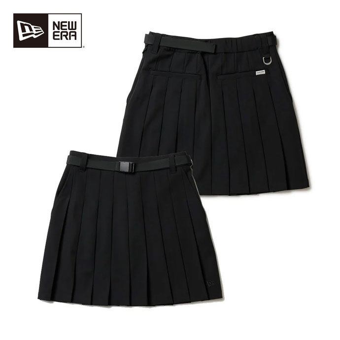 レディース ニューエラ ゴルフウェア スカート PLEATS SKIRT BLK