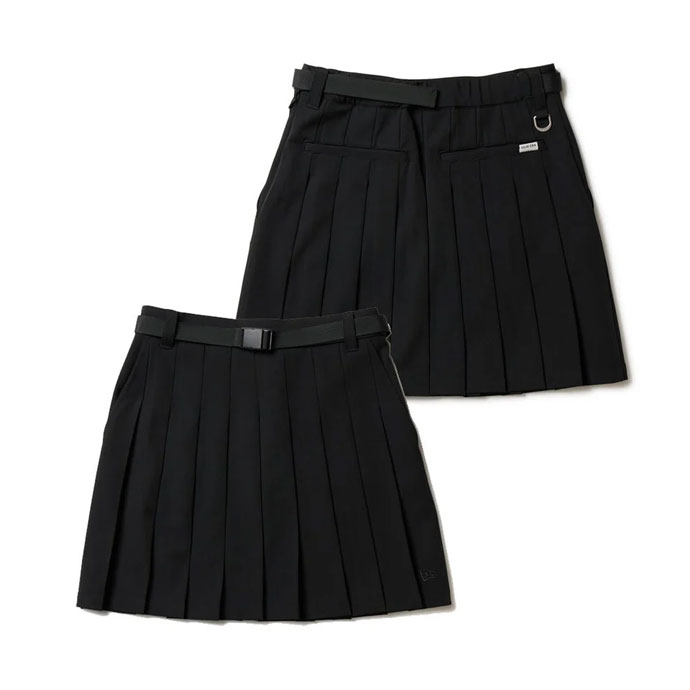 レディース ニューエラ ゴルフウェア スカート PLEATS SKIRT BLK