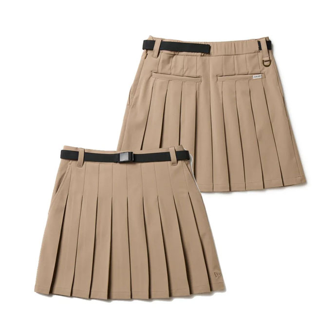 NEWERA GOLF ニューエラゴルフ プリーツスカート ニューエラ ゴルフウェア スカート PLEATS SKIRT BEI 14669795