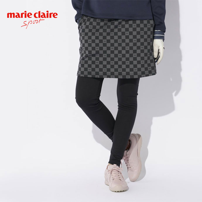 2点■新品■14,080円【マリクレール】LL スカート、レギンスタイツ ゴルフ marie claire GOLF マリクレール ゴルフウェア レディース スカート