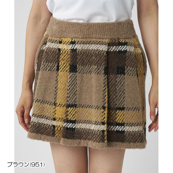 レディース ラウドマウス ゴルフウェア スカート ニットスカート