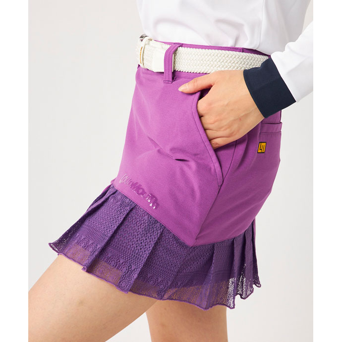 ラウドマウス ゴルフウェア スカート ストレッチレーススカート