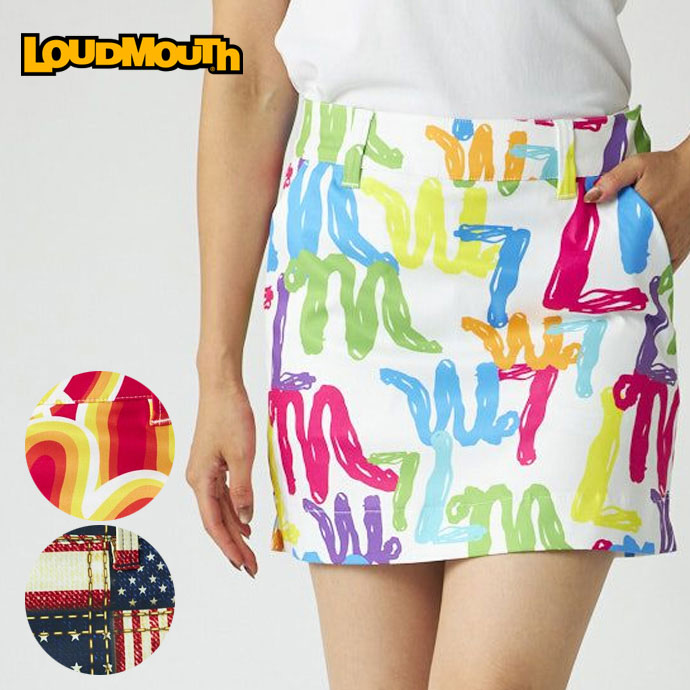 ラウドマウス ゴルフウェア スカート 柄スカート 775351447 | Lieto by