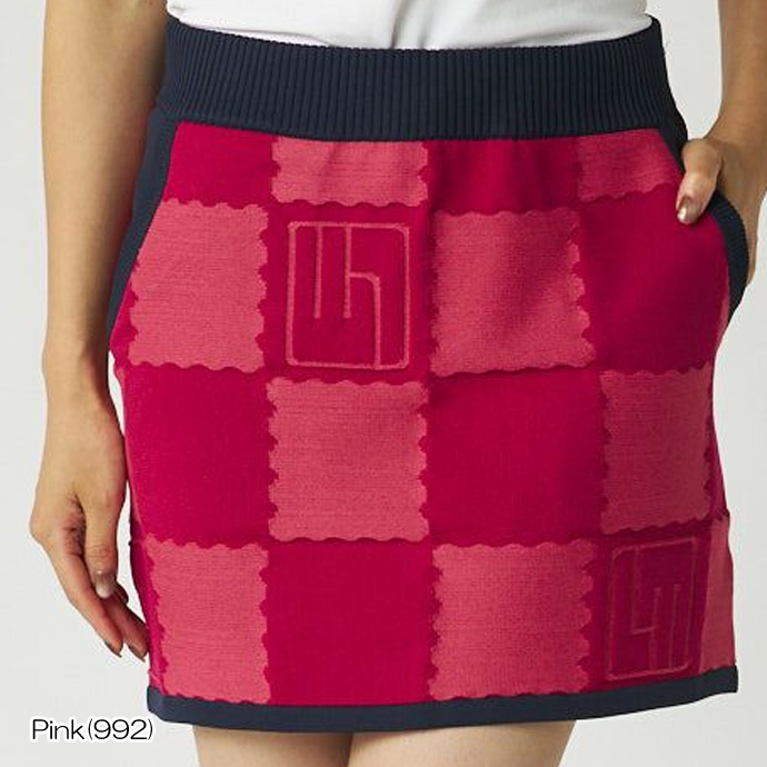 レディース ラウドマウス ゴルフウェア スカート ニットスカート