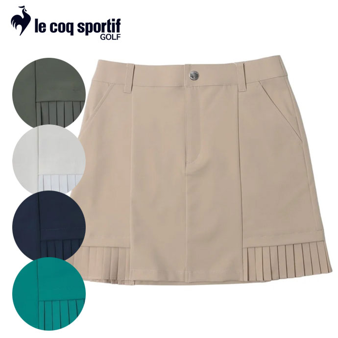 ルコック ゴルフウェア スカート 裾プリーツスカート LG5FSK00L