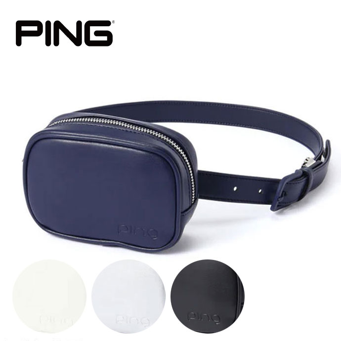 レディース ピン ゴルフウェア ベルト ポーチ付きベルト 6225282802