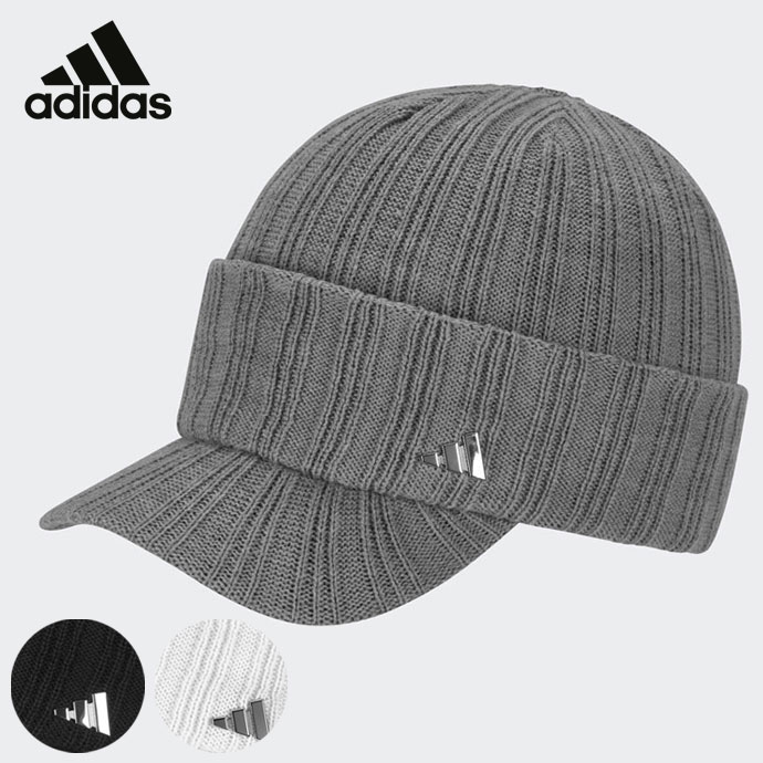 メンズ アディダス ゴルフウェア キャップ COLD.RDYバイザーニット