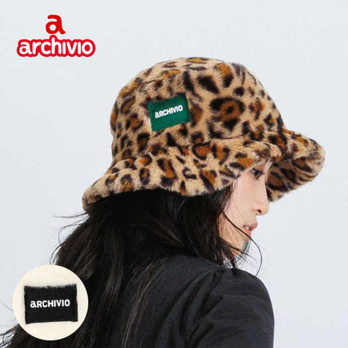 アルチビオ ゴルフウェア キャップ ワッペン付きファーハット A510018