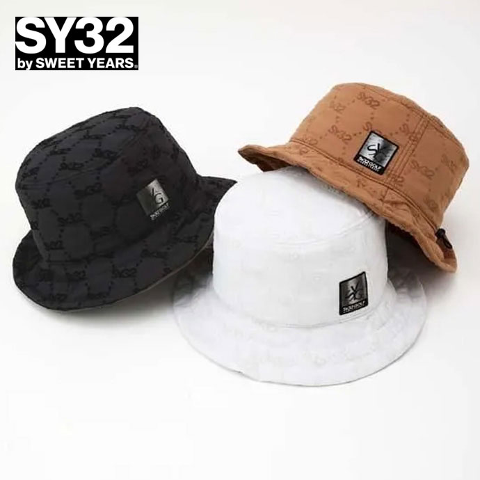 メンズ SY32 ゴルフウェア キャップ SYG FLOCKY JQ HAT SYG25A909