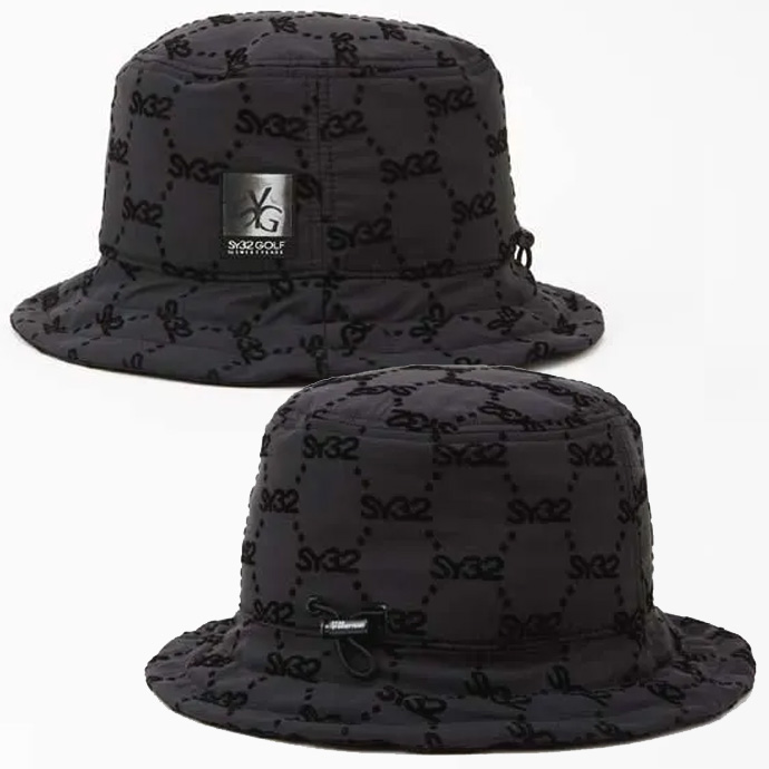 メンズ SY32 ゴルフウェア キャップ SYG FLOCKY JQ HAT SYG25A909
